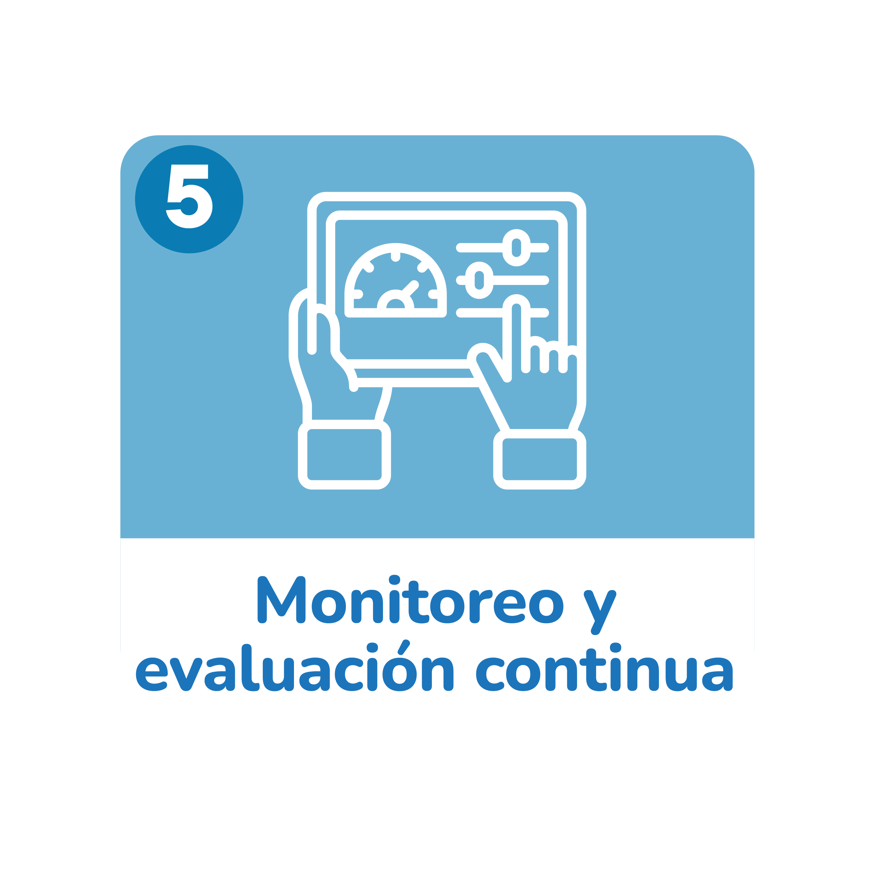 Monitoreo y evaluación continua
