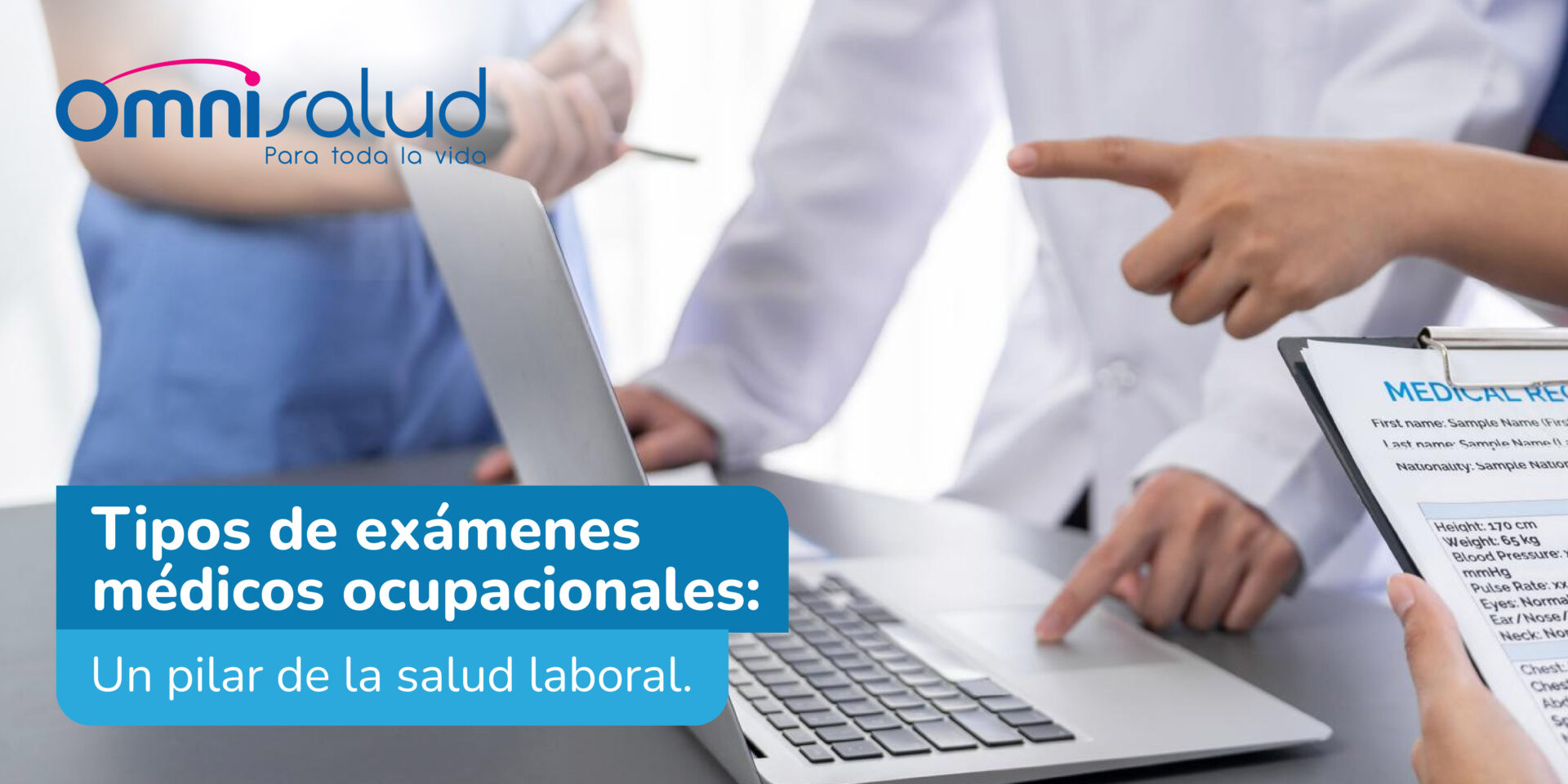 Tipos de exámenes médicos ocupacionales